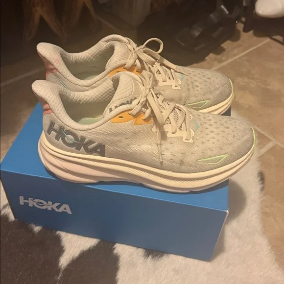 HOKA One One Clifton 9 - vanilla astral (women’s) - Picture 5 of 11